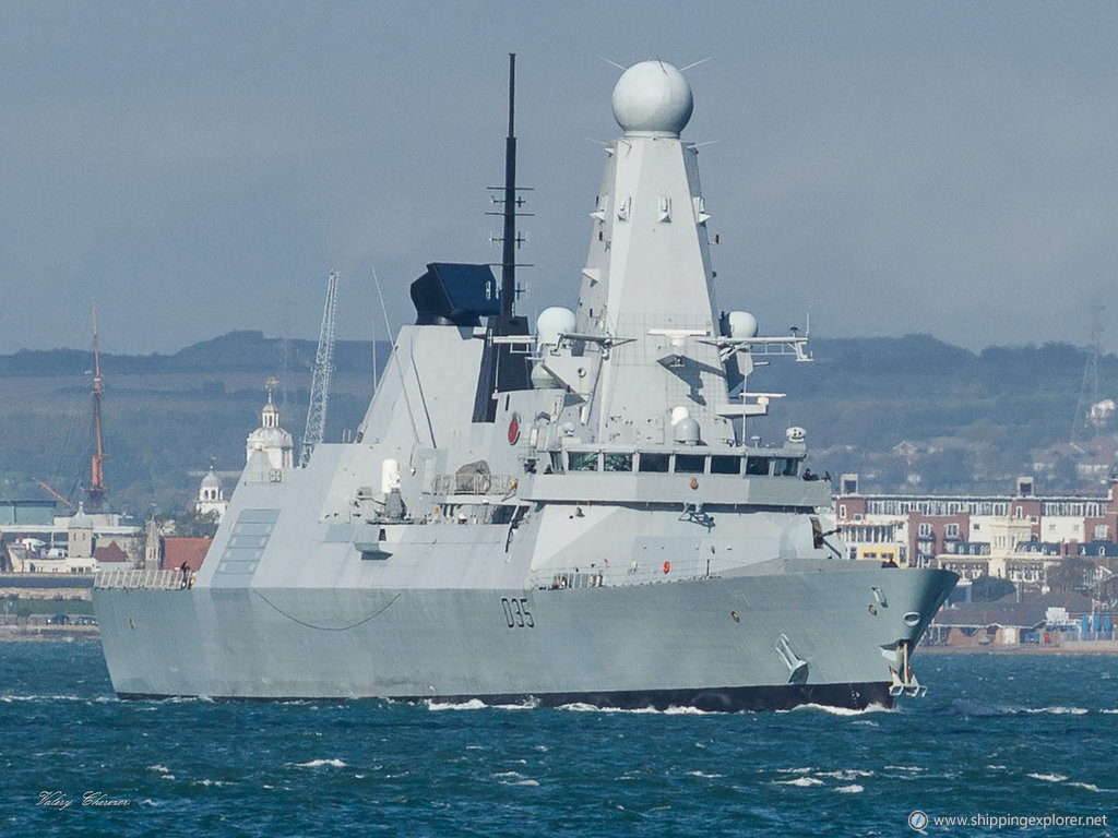 British Warship