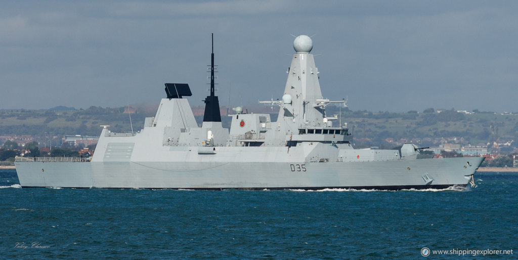 British Warship