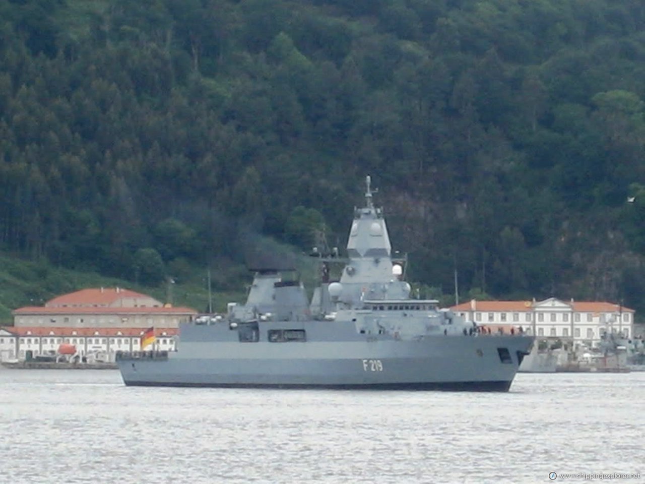 German Warship F219