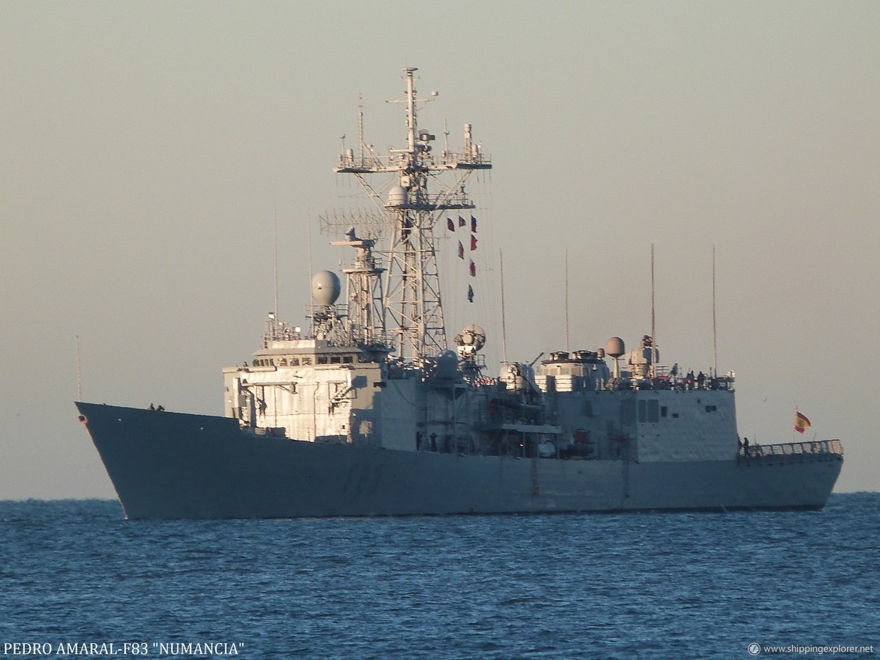 Spanish Warship F83