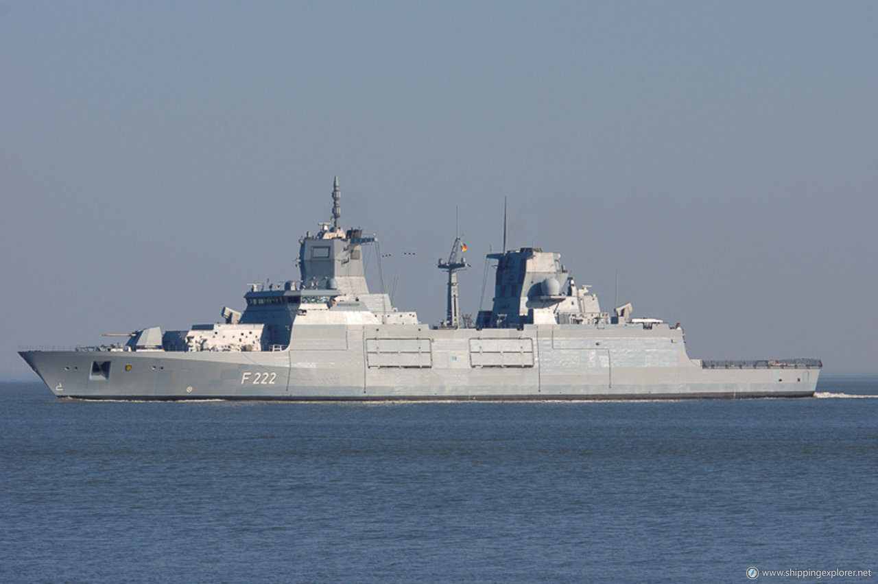 German Warship F222