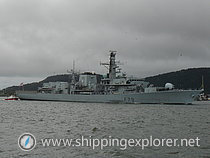 British Warship